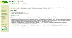 Desktop Screenshot of opengrads.org