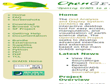 Tablet Screenshot of opengrads.org
